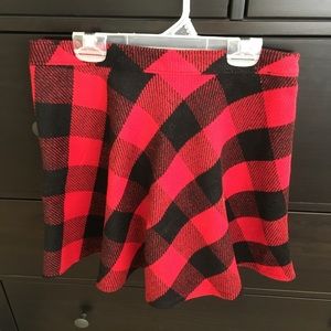 Plaid Skirt